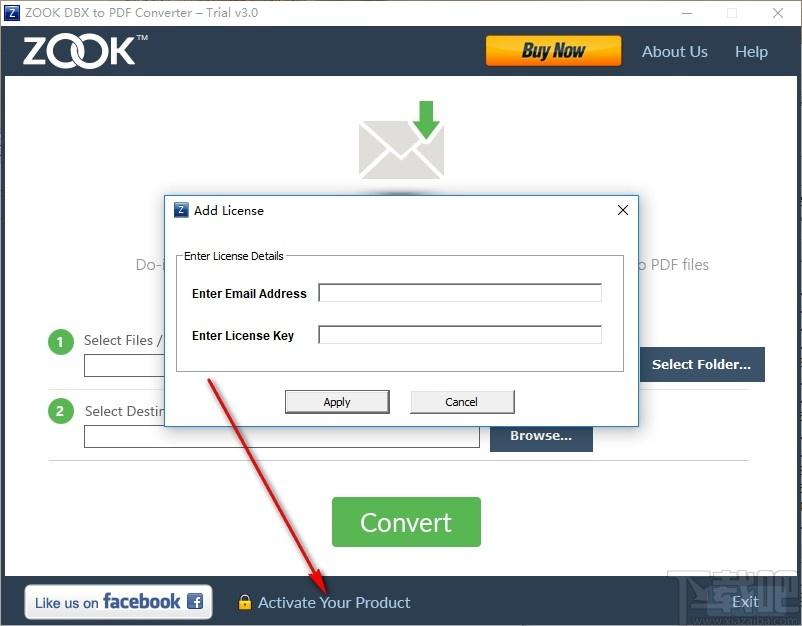 ZOOK DBX to PDF Converter下载,DBX到PDF转换器,翻译转换,编码转换