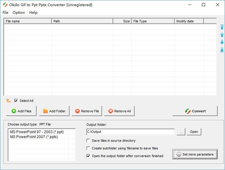 Okdo Gif to Ppt Pptx Converter下载,Gif转PPTX工具,Gif转PPT