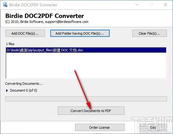 Birdie DOC2PDF Converter下载,DOC转PDF转换器,DOC转PDF