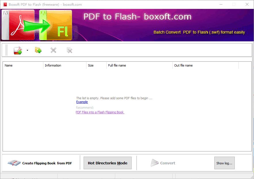 Boxoft PDF to Flash下载,PDF转换,转换器,文档转换