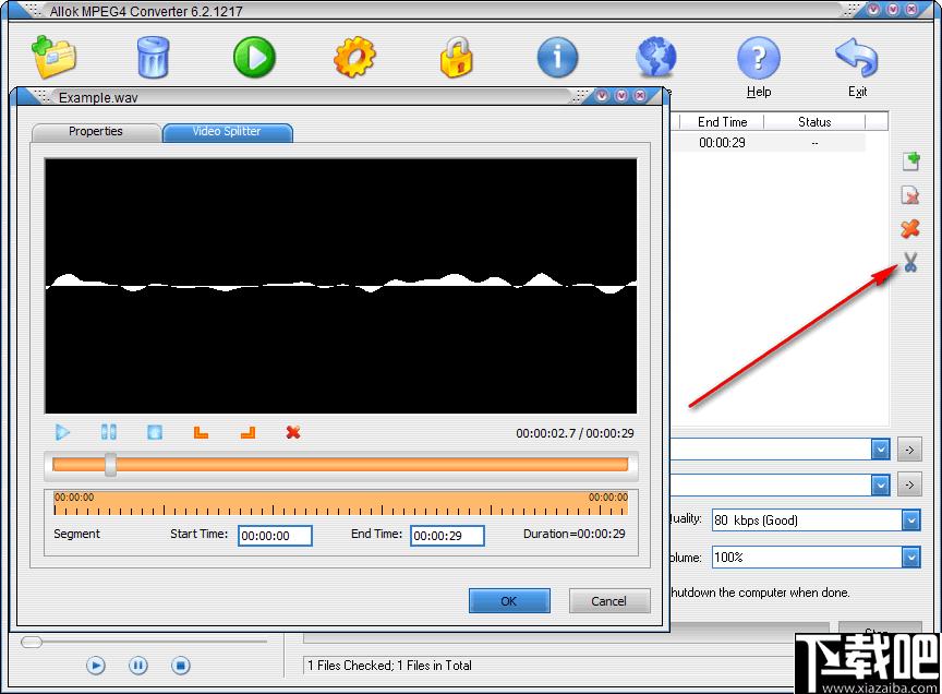 Allok MPEG4 Converter下载,视频转换,格式转换