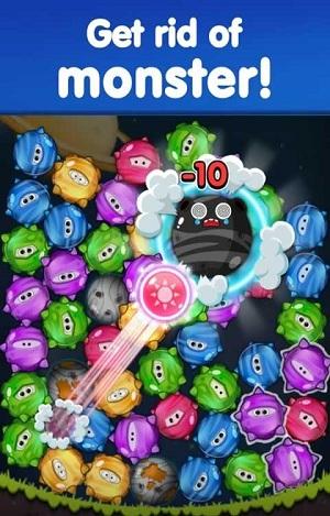 布奇快乐消无限金币破解版(pokki pop)下载,布奇快乐消,休闲游戏,消除游戏