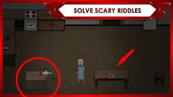 恐怖的奶奶2d中文版(insanus)下载,恐怖游戏,解密游戏,恐怖的奶奶2d